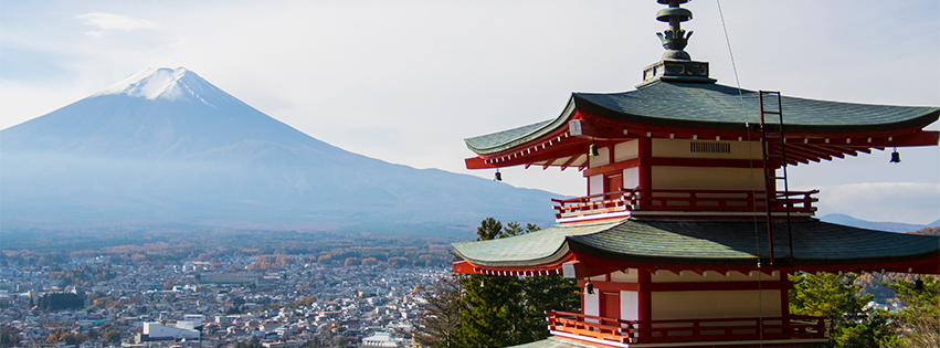 富士浅間神社と富士山のFacebookカバー