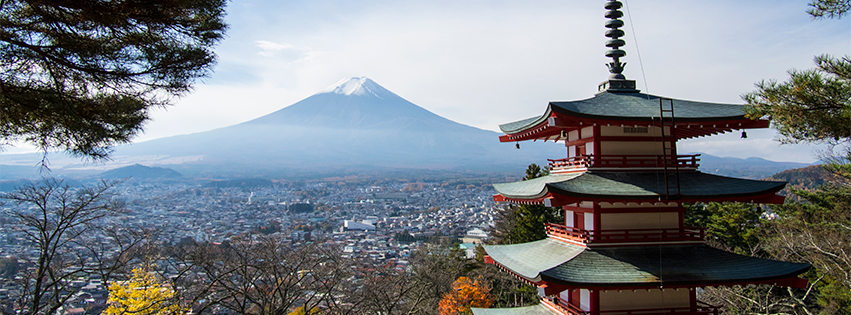 富士浅間神社と富士山のFacebookカバー